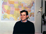 Steve Carr in the barracks.