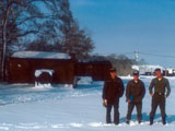 Craig Meyers, Chuck Schabel, Steven Mills (L-R) March 1970.