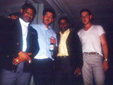 (L-R): David Jones, Jerry Paul, Marcel Coates & John Ging - Aug 1969