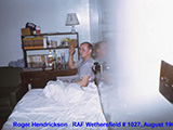Roger Hendrickson, RAF Wethersfield, August 1969