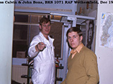 Ross Calvin & John Bona, December 1970
