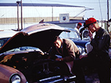 Ken Prow, Paul Baker Note Phase Hanger in the background.