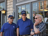 Gary Palmer, Paul Baker and Leo McHale