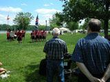 We visited historic St. Charles on the banks of the Missouri River … the Brits were there to welcome us …