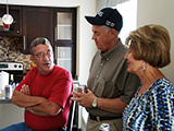 Reception - Gary Broms, Jim and Marie Jenkins