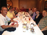 Following the reception Gary Palmer hosted a great dinner in the hotel dining room