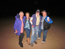 The dinner dancers: Linda Ging, Jeanne Schabel, Steve Linebarger, Chuck Schabel