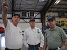 Paul Baker, Sam Bothern and Bob Roberts