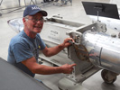 Woody giving a demo on the MK-61