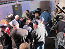Lineup to look through the telescope