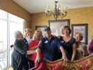 Ron Markus with the ladies