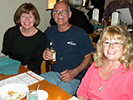 Dede Carr with Bill and Darlene Woodward