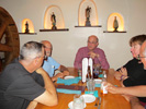 Steve Dobbs, Jake Beisel, Steve Carr, Dede Carr and Bill Woodward (L-R)