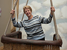 Jeanne Schabel enjoying the tour