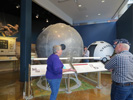 Two of the high altitude pressurized gondolas tested after WWII
