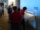 This exhibit featured hundreds of balloon pins
