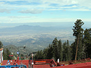 View from the top looking east