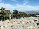 The view from the CCC hut looking east