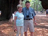 Joan Tschida with Bob Strand