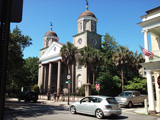The First (Scots) Presbyterian Church. The congregation was established in 1731, and the current church was built in 1814.