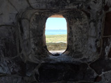 Cannon port at Fort Sumter