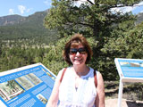 Dede Carr enjoying the sun!