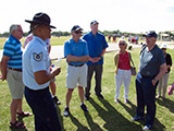 Swapping basic training stories with a DI