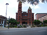The historic Bexar County Courthouse