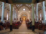 Photo of the interior of the San Fernando Cathedral