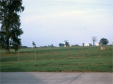 Bomb dump photo taken on the pad that was off the VA taxiway.