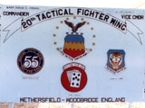 Wheelus 20th TFW Sign, 1968