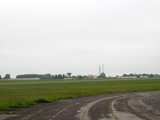 View of the base taken from the taxiway to VA area / bomb dump. Submitted by Chuck Schabel
