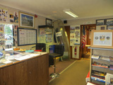 The museum has an amazing collection of memorabilia.
