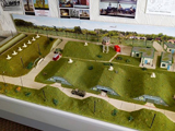 Model of the Special Weapons Storage area created by volunteer Graham Duffy.