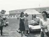 Auto display at 1967 Air Show.